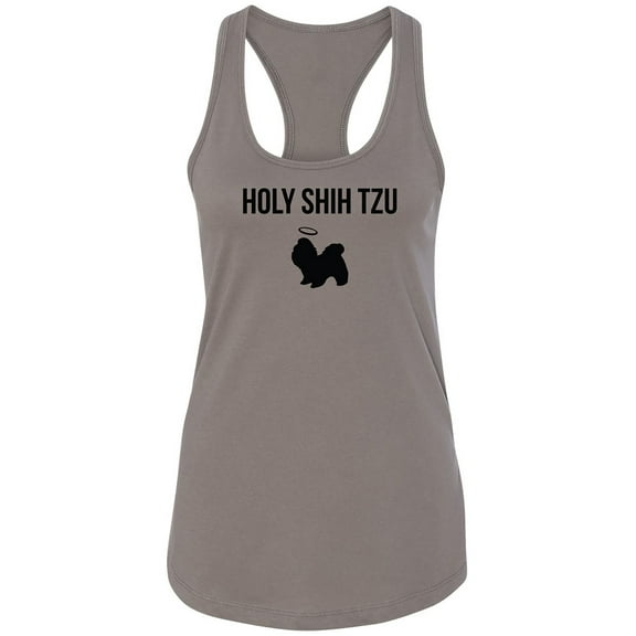 Holy Shih Tzu Racerback Tank