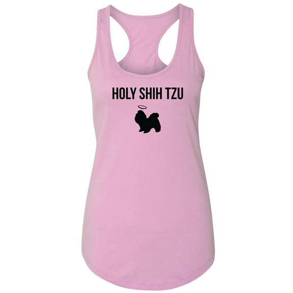 Holy Shih Tzu Racerback Tank