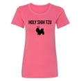 thumbnail image 1 of Holy Shih Tzu Womens crewneck tee, 1 of 2