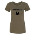 thumbnail image 1 of Holy Shih Tzu Womens crewneck tee, 1 of 2