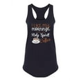 thumbnail image 1 of Holy Spirit And Coffee Racerback Tank Women -SPIdeals Designs, Female Medium, 1 of 4