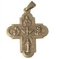 thumbnail image 1 of Holy Spirit Cross - Bronze (2.3x2.6cm-0.9x1"), 1 of 2