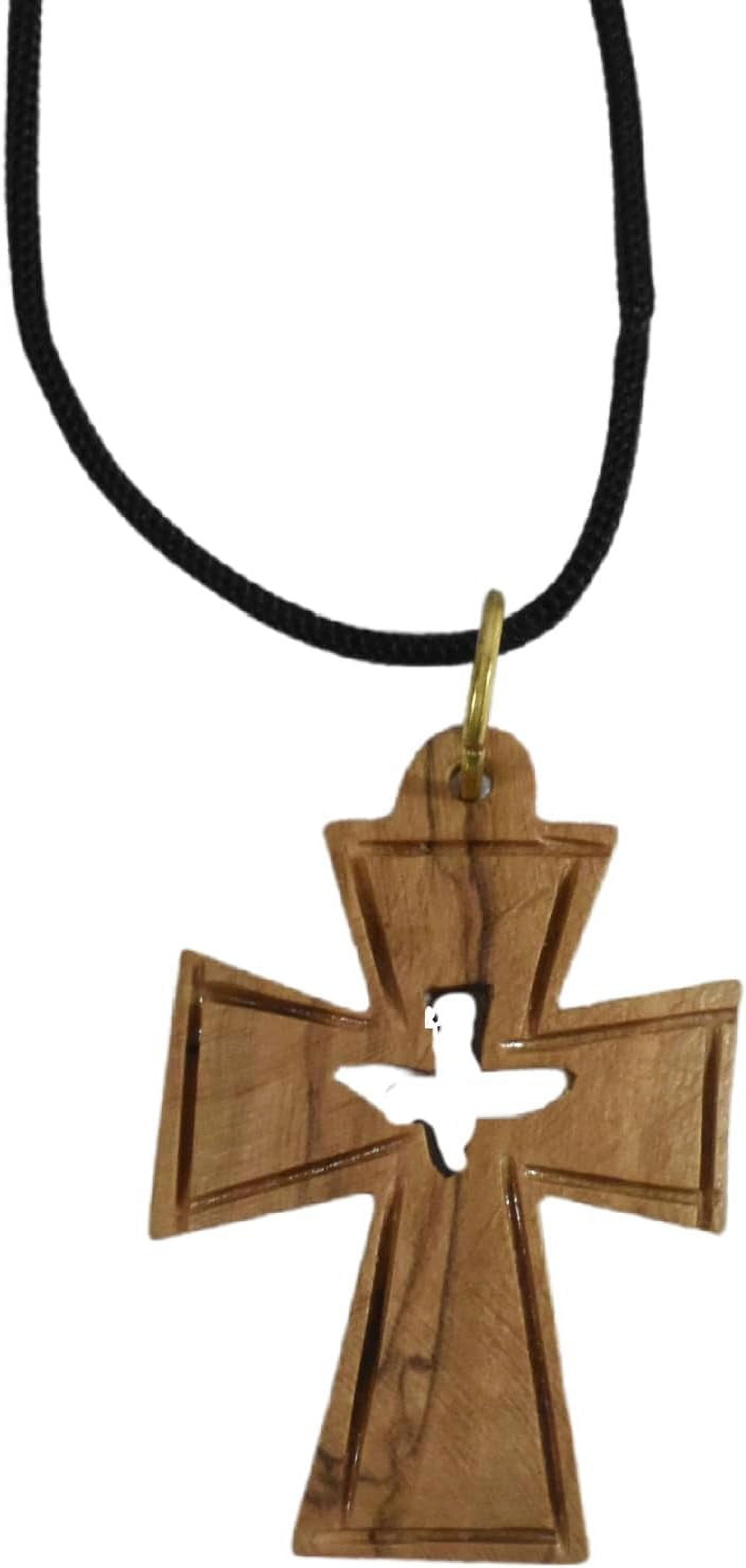 Holy Spirit Cross Pendant. en Cross Charms For Religious Rosary ...