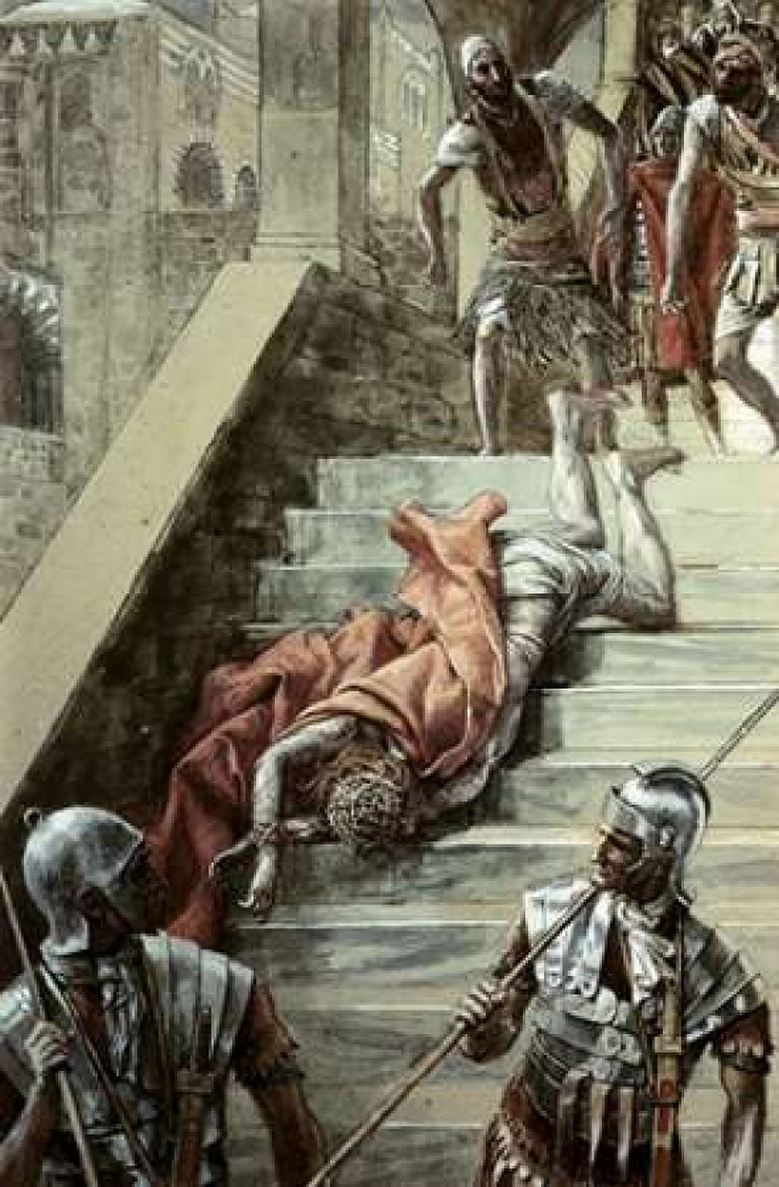 Holy Stair Canvas Art - James Jacques Tissot (24 x 36)