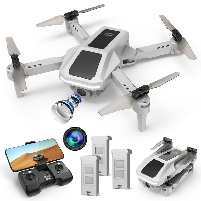 Caméra unique - Drones caméra pour adultes, GPS, caméra 4K pour