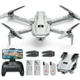thumbnail image 1 of Holy Stone HS130 FPV Drone with 1080P HD Camera for Adults and Kids, Altitude Hold, 2 Batteries, Gray, 1 of 10