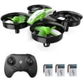 thumbnail image 1 of Holy Stone HS210 Mini RC Nano Drone Quadcopter RC Helicopter Plane with Auto Hovering, 3D Flip, Headless Mode for Kids Beginners Xmas Toddler Gift, Green, 1 of 10