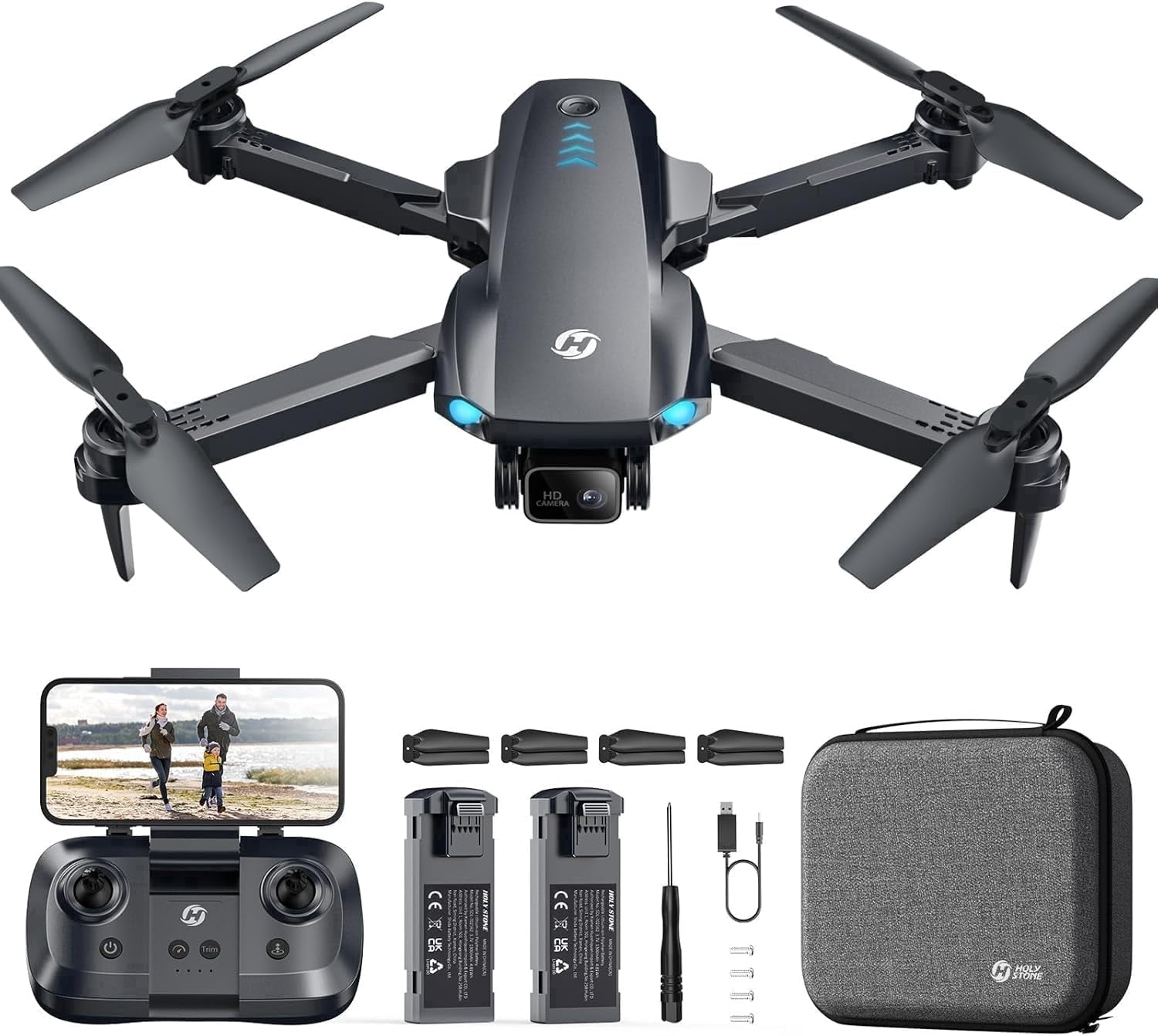 Holy Stone HS290 Foldable Drone with 1080P FPV Camera, Optical