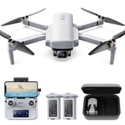 Holy Stone HS360D GPS Drones with Camera for Adults 4K, Under 249g, Upgraded HS360S, Extended Flight with 2 Batteries up to 80Mins , White