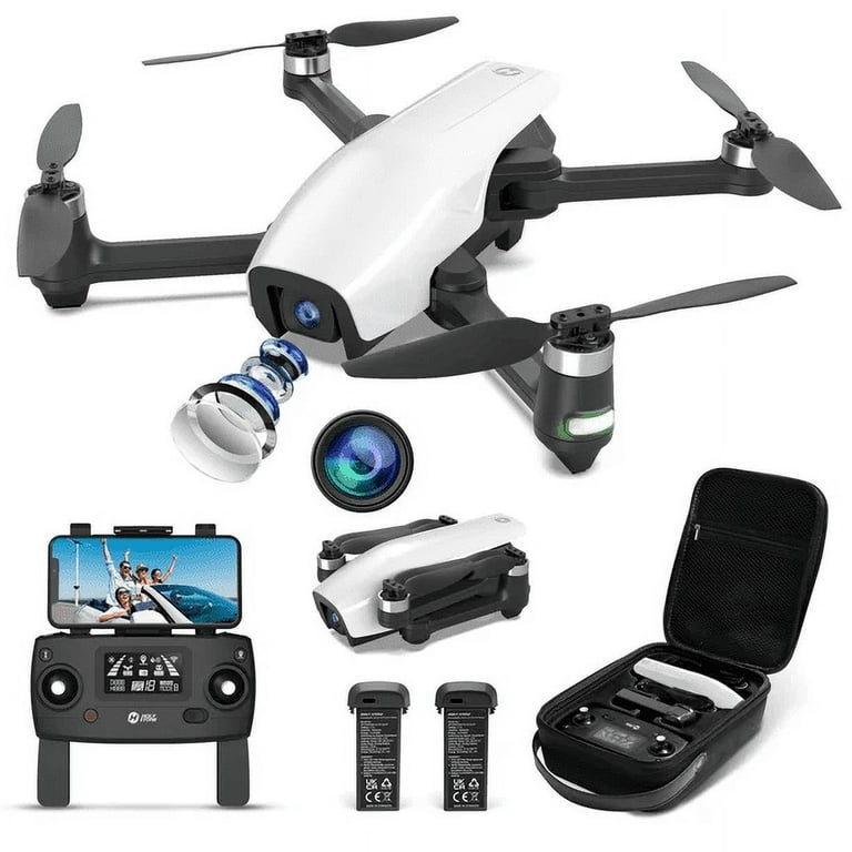 Drones avec caméra HS710 de Holy Stone pour adultes 4K (une