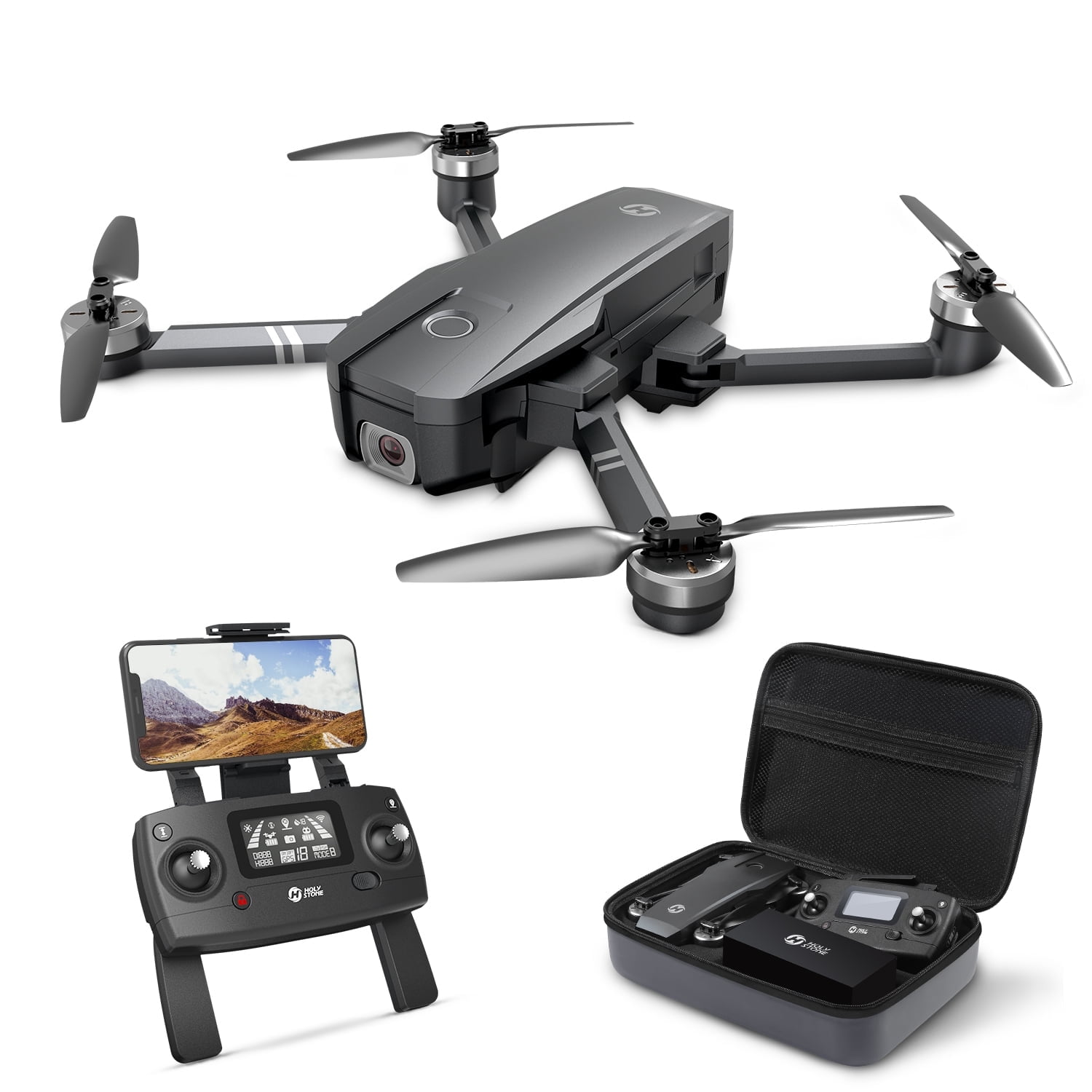 Holy Stone HS720 GPS Drone with Camera, Foldable Design, 52
