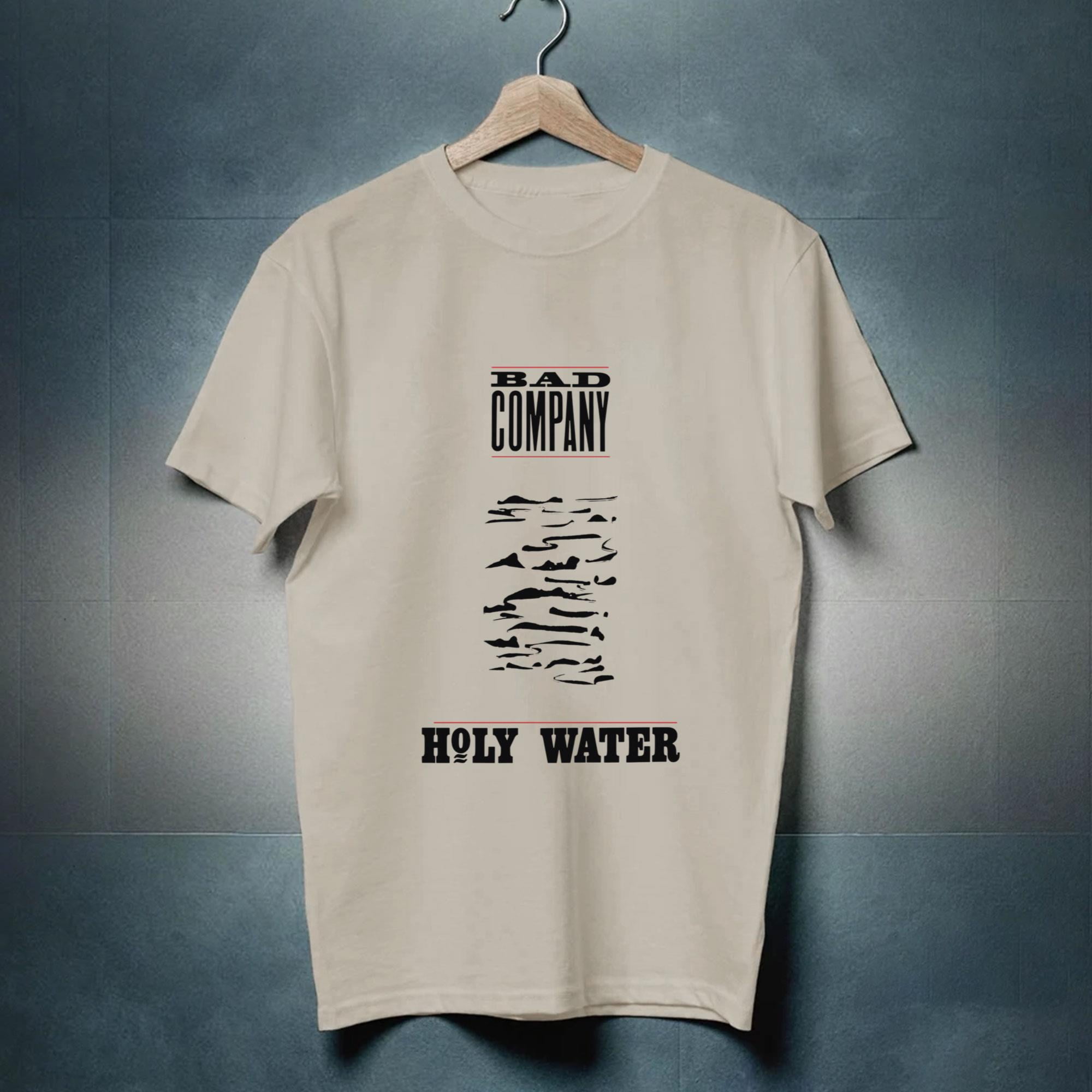 Holy Water Classic Album Bad Company TShirt If You Needed Somebody