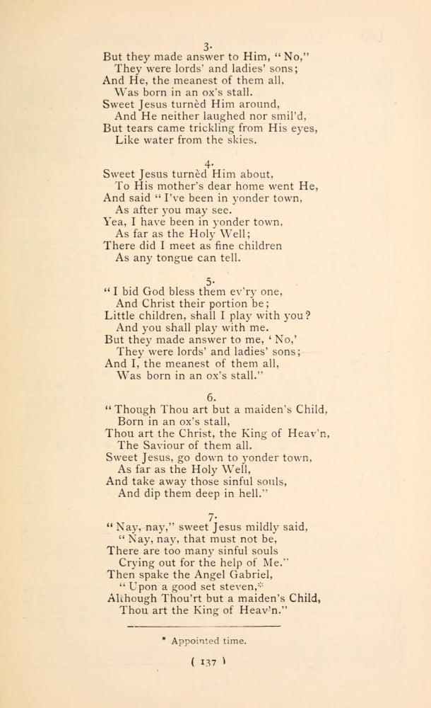 Holy Well 2 Christmas Carols New & Old 1850 Canvas Art - (18 x 24)