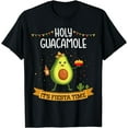 thumbnail image 1 of Holy guacamole with avocado for Cinco de Mayo fiesta time T-Shirt, 1 of 4