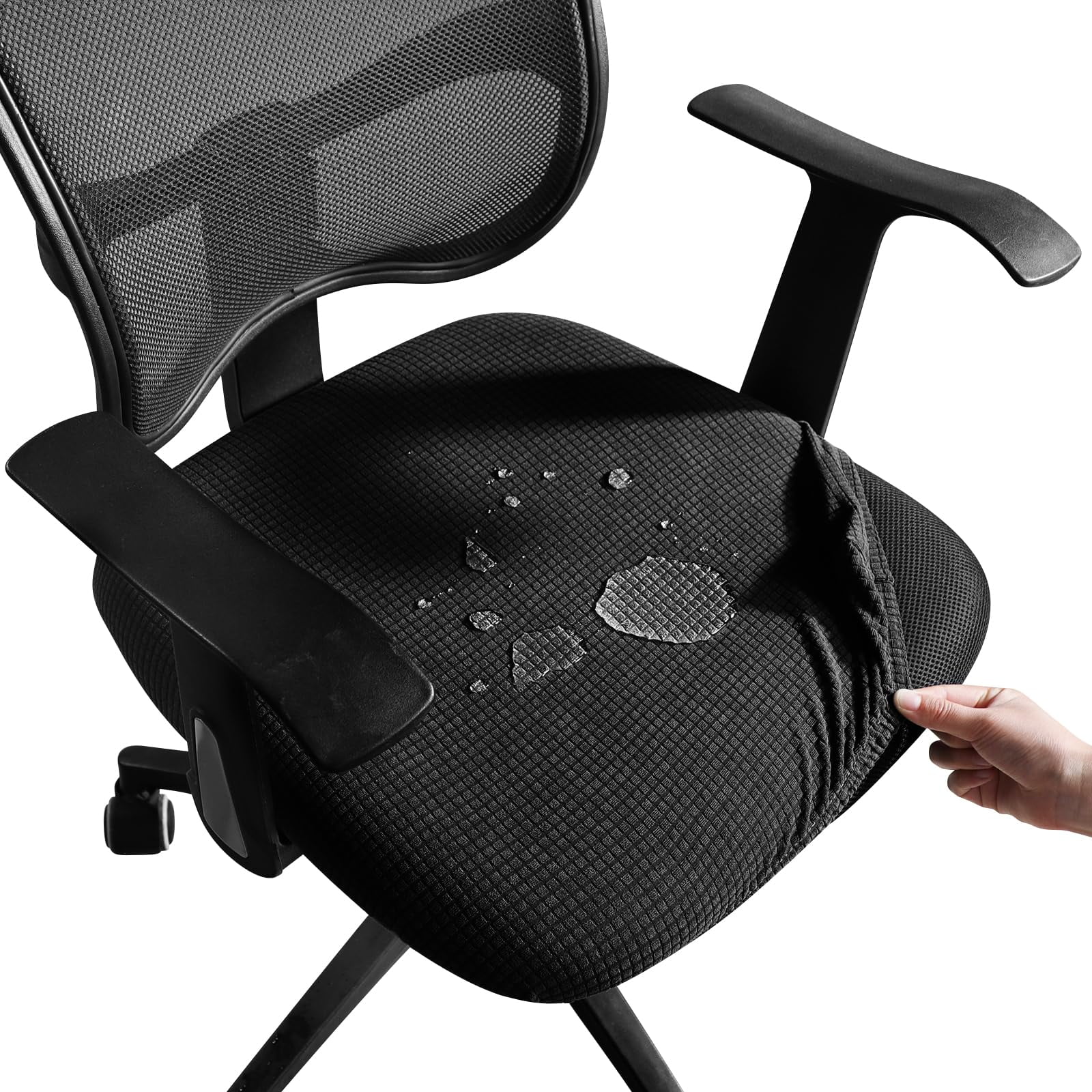 Holytech Office Desk Chair Seat Covers Water Resistant Jacquard Holytech Office Desk Chair Seat Covers Water Resistant Jacquard Computer Chair Seat Cushion Slipcovers Black 087d65aa B15e 4b78 9230 79e2af0dfd24.a8a8e0aa4a73ba59f82ca5b6e5ed3702