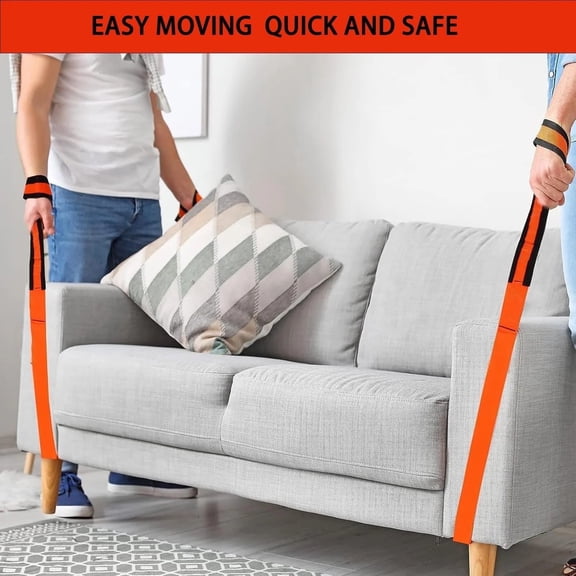 Moving Straps Lifting 2-Person Moving and Lifting Straps, Move and Carry Furniture, Appliances, Mattresses or Any Item Moving Body Strap Wrist Strap