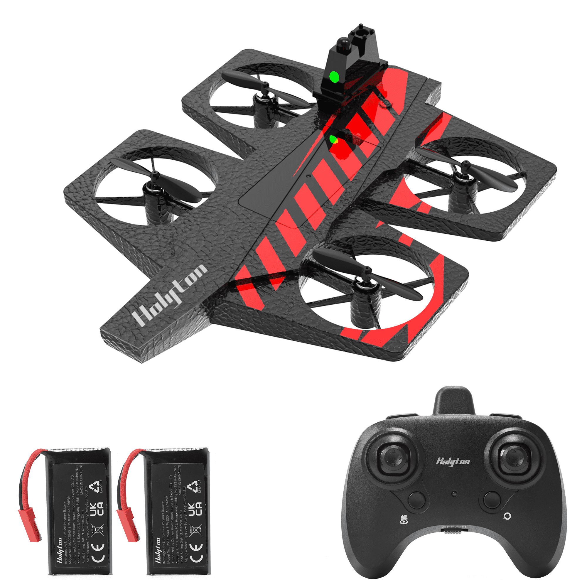 Walmart Coupons of Walmart Black Friday Deals 2025 - Holyton HT40 2 IN 1 RC Quadcopter Drone for Kids Adults, Altitude Hold, 3D Flips, Emergency Stop