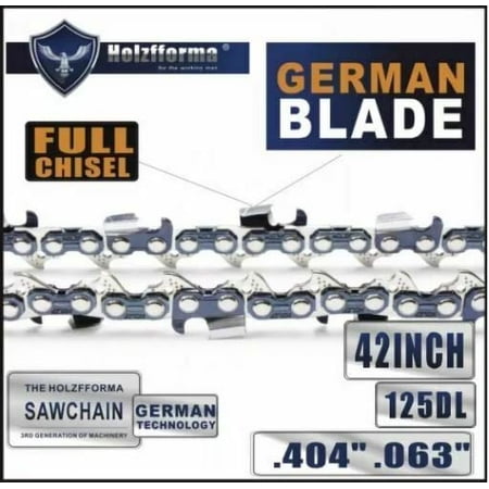 HolzfformaÂ® 42 Inch .404 .063 125DL Full Chisel Chain Stihl MS880 070 090 Wagner