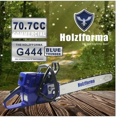 Farmertec Blue Thunder G444 71cc 2-Cycle Gas Powered Chainsaw