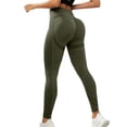 thumbnail image 1 of Holzkary 3D Compression Leggings Women Push Up Sculpting Fitness Pants for Workout,Yoga,Daily Wear High Waisted Tummy Control Gym Trousers Seamless Scrunch Butt Yoga Pants Skin-Friendly Sport Tight, 1 of 7