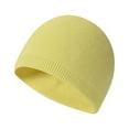 thumbnail image 1 of Holzkary Beanie for Men Women Uni Knit Cuffed Plain Winter Beanies Hats Skull Cap Men's and Women's Fashionable Warm Knitted Hat Small Woolen Hat Casual Hat Gold One Size, 1 of 2