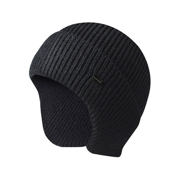 Holzkary Beanie for Men Women Uni Knit Cuffed Plain Winter Beanies Hats Skull Cap Winter Hats for Men Women Fleece Lined Soft Warm Knit Hat Ski Stocking Cuffed Cap Gy2 One Size