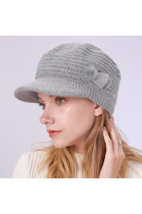 Beanie for Men Women Uni Knit Cuffed Plain Winter Beanies Hats Skull Cap Winter Warm Knitted Plain Dyed Colorful Hat Letter Charm Custom Knit Hat for Women Grey One Size