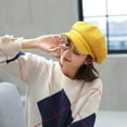 thumbnail image 1 of Holzkary Beret Hats for Women 2025 Trendy Ladies Hat Autumn and Winter Warm Fashion Wool Beret Painter Dome Trend Hat B One Size, 1 of 6