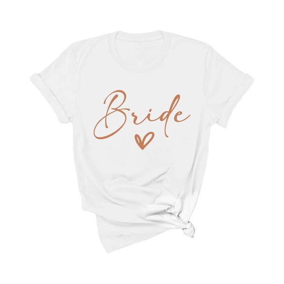 Holzkary Bride Bachelorette Party Shirts T Shirt Bride Women's T Shirt Hen T Shirt Bridesmaid T Shirt (S 2Xl) Bridal Party T-Shirt Wedding Party Tshirt Bridesmaid Proposal Gift Silver Xxl