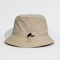 thumbnail image 1 of Holzkary Bucket Hat for Women Men Cotton Summer Sun Beach Fishing Cap Mens and Womens Summer Leisure Outdoor Mountaineering Jungle Sun Protection Big Brim Fishermans Hat Sun Hat Hat Khaki One Size, 1 of 3