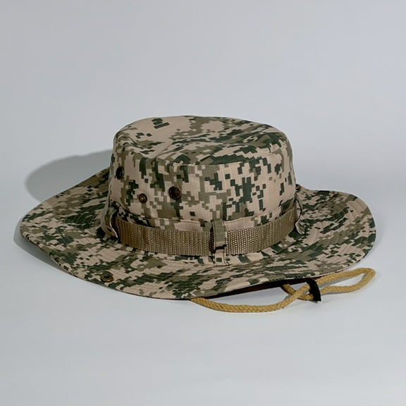 Holzkary Bucket Hat for Women Men Cotton Summer Sun Beach Fishing Cap Mens and Womens Summer Leisure Outdoor Mountaineering Jungle Sun Protection Big Brim Fishermans Hat Sun Hat Hat H One Size