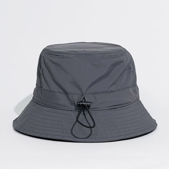 Holzkary Bucket Hat for Women Men Cotton Summer Sun Beach Fishing Cap Mens and Womens Summer Leisure Outdoor Mountaineering Jungle Sun Protection Big Brim Fishermans Hat Sun Hat Hat Grey One Size