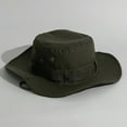 thumbnail image 1 of Holzkary Bucket Hat for Women Men Cotton Summer Sun Beach Fishing Cap Summer Casual Sun Protection Shade Go Out To Play Fisherman Hat Basin Hat Army Green One Size, 1 of 3