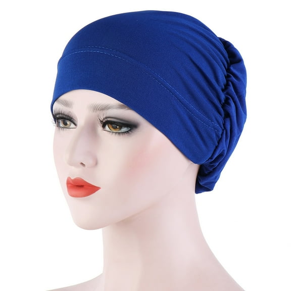 Holzkary Cancer Chemo Hair Loss Headwrap Summer Hat for Women Head Wraps Beanie Hat Head Wraps Scarf Turban for Ladies H One size