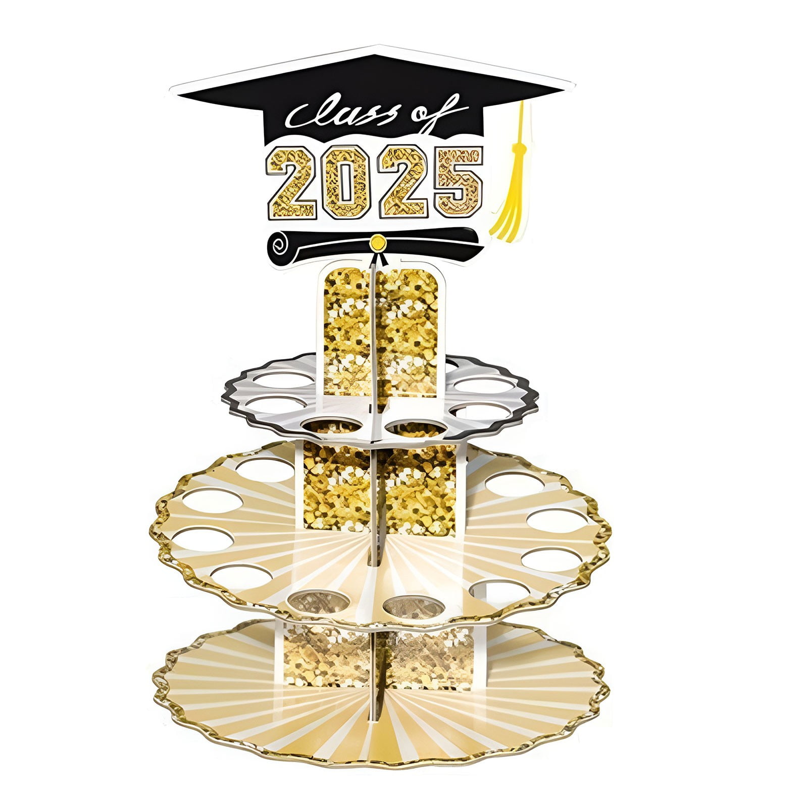 Holzkary Elegant Tassel Graduation Decoration Storage Rack Perfect For ...