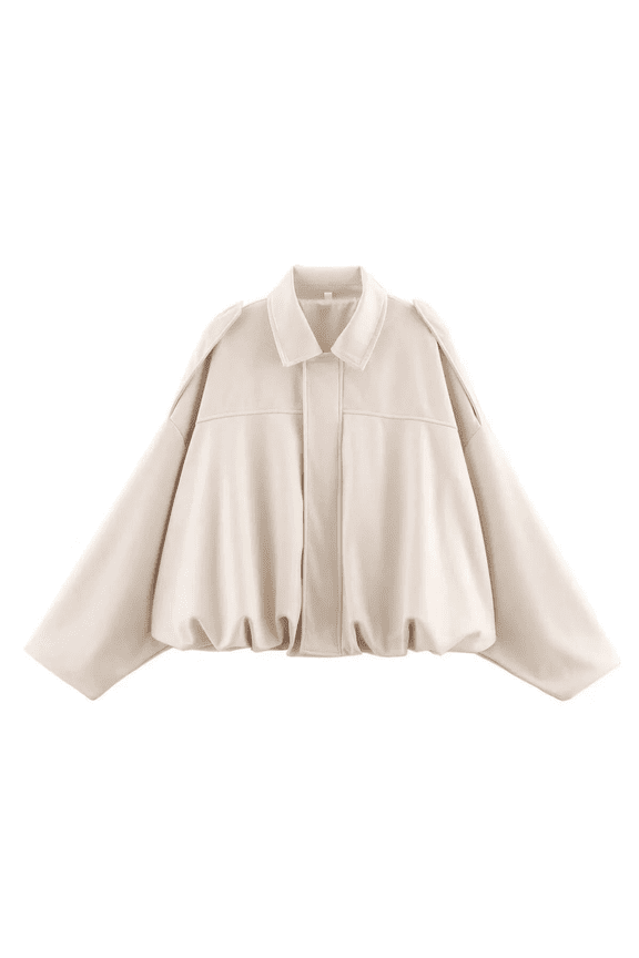 Faux Suede Bomber Jacket Women Fall Fashion 2025 Casual Zip Up Oversized Trendy Winter Clothing Outerwear Coats Spring Lapel Pilot Coat Oversized Long Sleeves Streetwear Outerwear Beige L