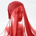 thumbnail image 1 of Holzkary Hat for Women Men 2025 Trendy Women's Soft Chiffon Long Scarf Shawl Fashion Muslim Hijab Wrap Hijab K One Size, 1 of 3