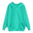 thumbnail image 1 of Holzkary Hoodies for Women Oversized Sweatshirts Custom Hoodies for Men and Women Your Own Your Text Photo Hoodies Fall Fashion Outfits 2025 Casual Sweaters Tops Workout Winter Clothes Mint Green L, 1 of 2