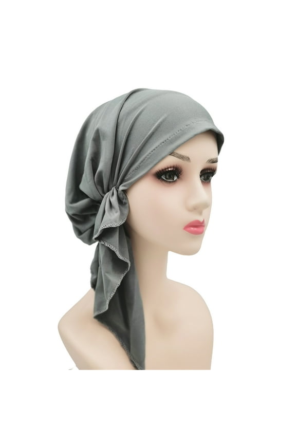 Large Satin Head Scarf for Women Silk Hair Scarf Solid Color Hair Bandana for Night Hair Wrap Sleeping Head Hat Cap Ethnic Pre Tied Braid Cover Wrap Turban Headwear Hat