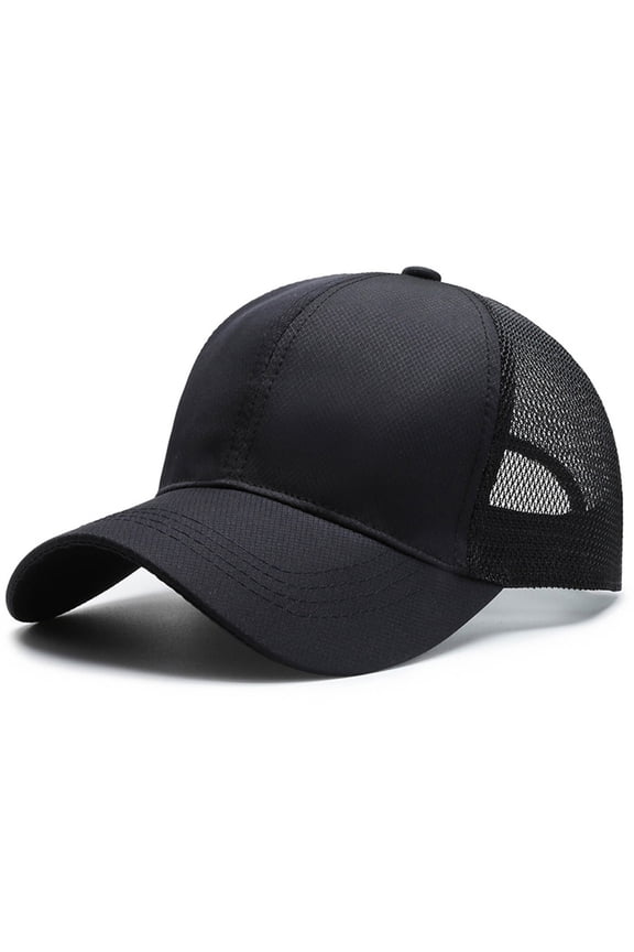 Lightweight Mesh Back Baseball Cap Snapback Trucker Hats,Adjustable Baseball Caps for Men Women Running Cap Unstructured Hat Classics Retro Trucker Cap Trucker Cap with Adjustable Snapback U
