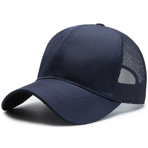 Holzkary Lightweight Mesh Back Baseball Cap Snapback Trucker Hats,Adjustable Baseball Caps for Men Women Running Cap Unstructured Hat Classics Retro Trucker Cap Trucker Cap with Adjustable Snapback U