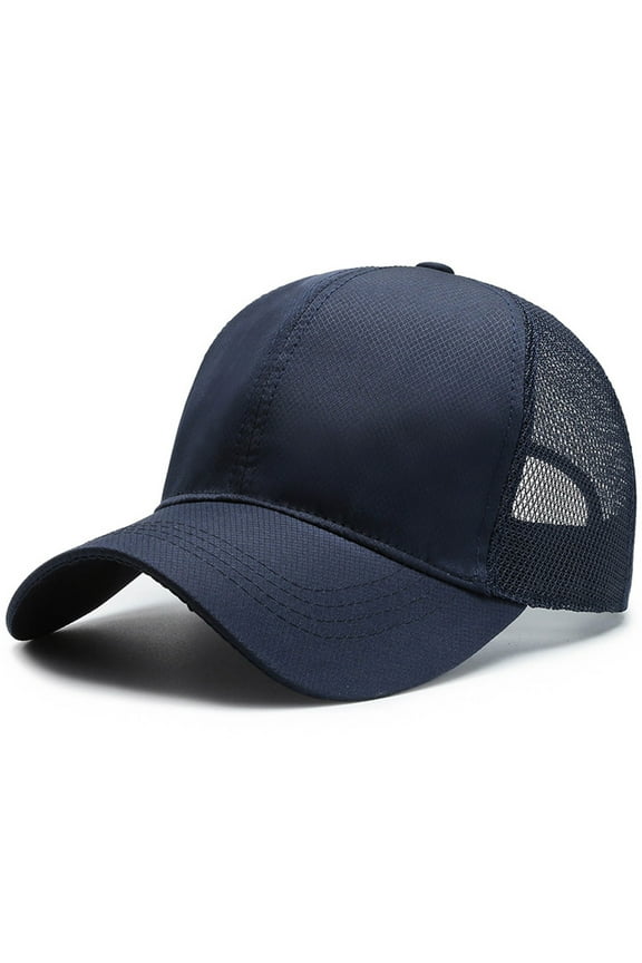 Lightweight Mesh Back Baseball Cap Snapback Trucker Hats,Adjustable Baseball Caps for Men Women Running Cap Unstructured Hat Classics Retro Trucker Cap Trucker Cap with Adjustable Snapback U