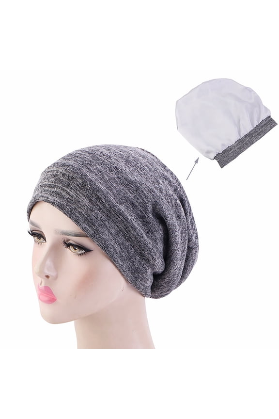 Mens Beanie Cotton Slouch Beanie Lightweight Hip Hop Dwarf Hat Cap for Women Running Hat Beanie Hat Women Soft Beanie Cap Lightweight Hat Summer Breathable Faux Sleeping Cap Thin Chemo Cap