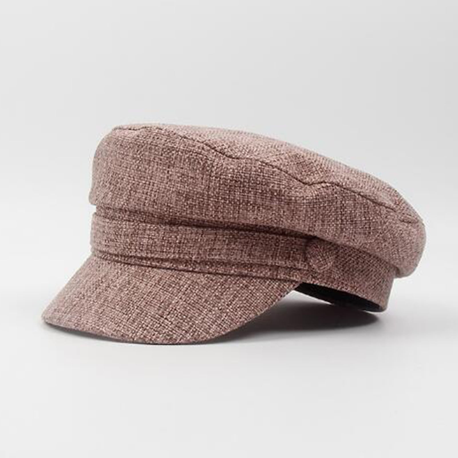 Vintage 1960s The Blum Store Chocolate Suede Beret Newsboy‎ Cap Hat Size 22.5 Holzkary-Men-s-Newsboy-Hat-  main image 2