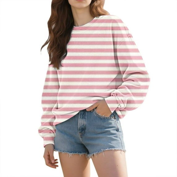 Holzkary Oversized Sweatshirt for Women Warm Soft Printed Shirt Winter Sweatshirts Tops Loose Fit Casual Long Sleeve Sweatshirt Comfy Fall Winter Outfits Clothes 2025 Fashion Green M