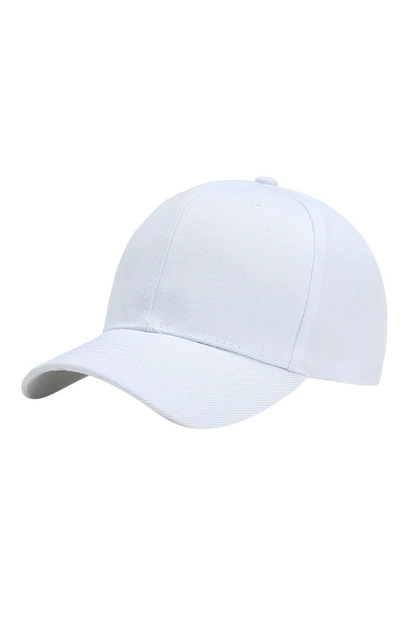 Plain Unisex Baseball Cap - Blank Hat with Solid Color and for Men and Women Men Women Embroidered Baseball Caps Sun Baseball Caps Running Workout and Outdoor Activities Baseball Caps