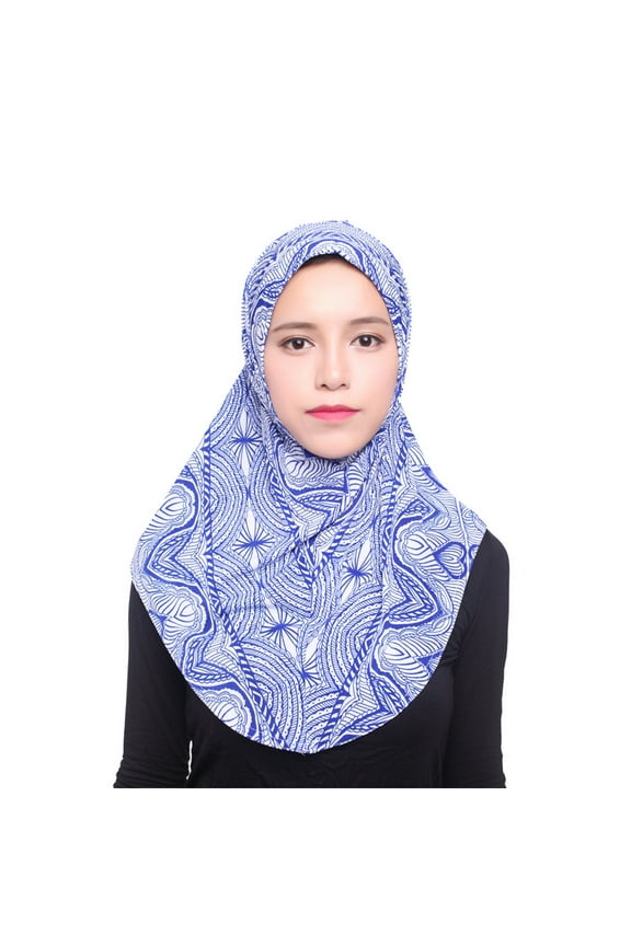 Ready To Wear Hijab for Women, Instant Turban, Soft Muslim Scarf for Prayer, Long Hijabs, Islamic Clothes, Jersey Abaya Cover Women Hijab Inner Hat Cap Headscarf Full Muslim Scarf