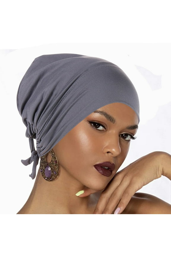 Soft Slouchy Snood Bamboo Cap Beanie for Women Cancer Hair Loss Turban Hat Chemo Headwear Women Turban Head Wrap Cancer Head Hat Cap Ethnic Cover Wrap Turban Headwear Turban Cap
