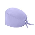 thumbnail image 1 of Holzkary Unisex Working Caps with Sweatband Button Tie Back Hats for Women & Men Solid Color Breathable Hair Cover Hat with Sweatband Solid Work Cap and Hat Mens for Womens Fashion Scrub Caps, 1 of 1