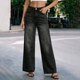 thumbnail image 1 of Holzkary Wide Leg Jeans for Women High Waisted Baggy Jeans Loose Fit Tummy Control Denim Pants Straight Leg Jeans Boyfriend Baggy Jeans for Women Wide Leg Denim Pants Fashion Y2K Relaxed Streetwear, 1 of 4